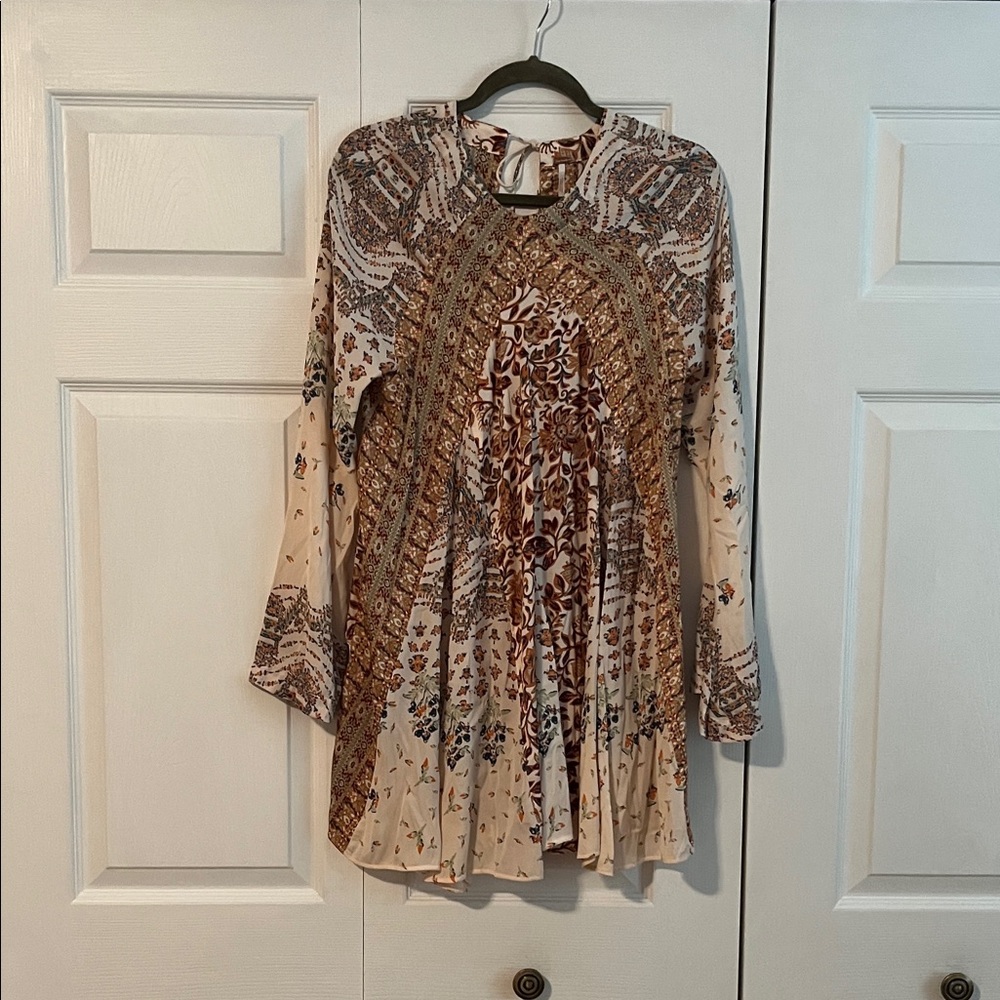 Free People Multicolor Patterned Dress